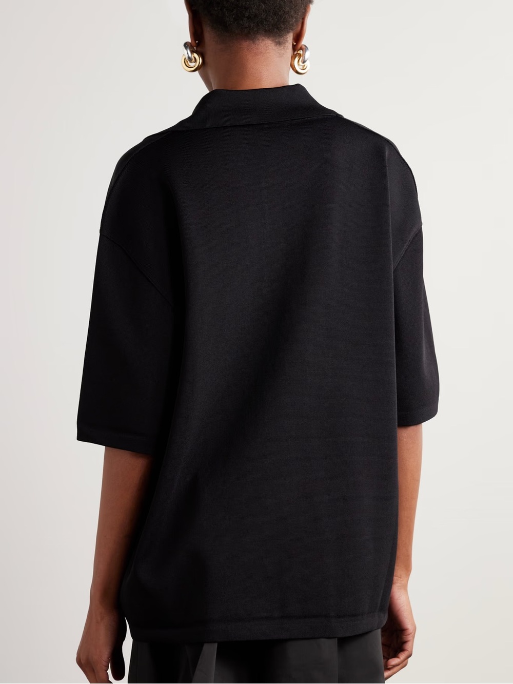 AMI PARIS Knitted Polo Shirt - Picture 3 of 5